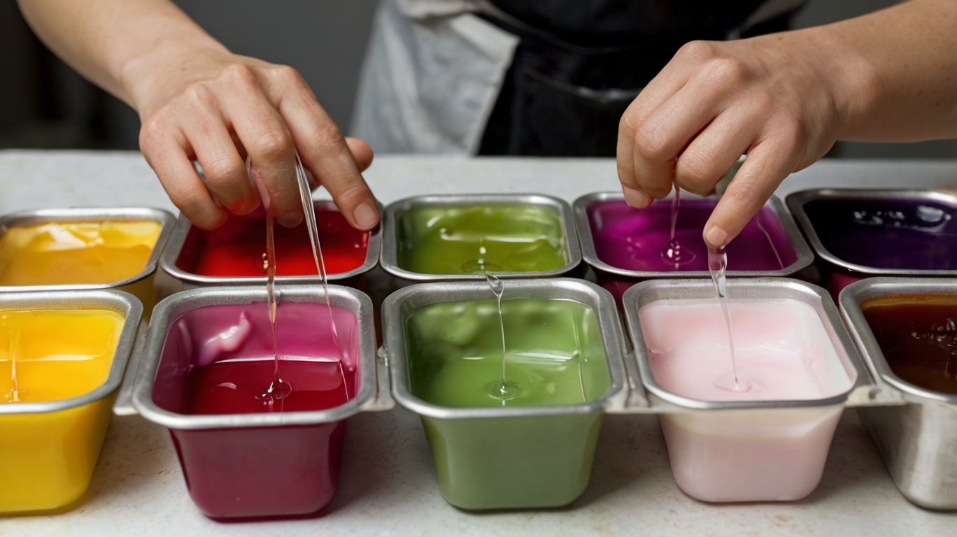 формовые свечи из соевого воска