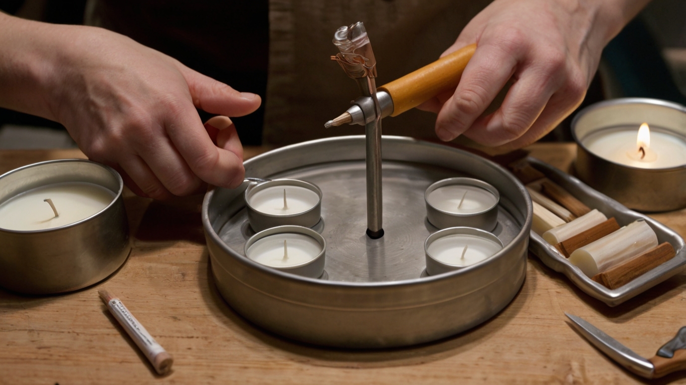 формовые свечи из соевого воска